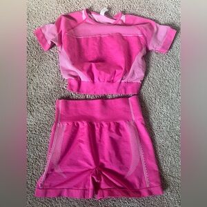 Pink 2 Pc Activewear